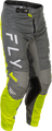 FLY RACING Kinetic Mesh Center Pants - grey/white/hi-vis