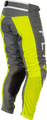 FLY RACING Kinetic Mesh Center Pants - grey/white/hi-vis