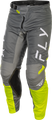 FLY RACING Kinetic Mesh Center Pants - grey/white/hi-vis
