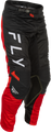 FLY RACING Kinetic Mesh Center Pants - black/white/red