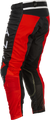 FLY RACING Kinetic Mesh Center Pants - black/white/red