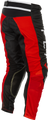 FLY RACING Kinetic Mesh Center Pants - black/white/red