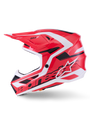 ALPINESTARS SM7 Deed Helmet - Red/Blk/Wht