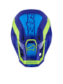 ALPINESTARS 2026 SM7 Deed Helmet - Blue/Ylw Fluo