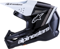 ALPINESTARS SM3 Radium Helmet - Blk/Wht/Grey
