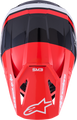 ALPINESTARS SM3 Radium Helmet - Blk/Red Fluo/White