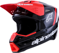 ALPINESTARS SM3 Radium Helmet - Blk/Red Fluo/White