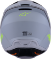 ALPINESTARS SM3 Radium Helmet - Gry/Blk/Ylw Fluo Matte 