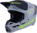 ALPINESTARS SM3 Radium Helmet - Gry/Blk/Ylw Fluo Matte 
