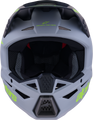 ALPINESTARS SM3 Radium Helmet - Gry/Blk/Ylw Fluo Matte 