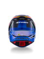 ALPINESTARS Supertech S-M10 Era Helmet - Blu/Rd/Ylw Fluo