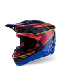 ALPINESTARS Supertech S-M10 Era Helmet - Blu/Rd/Ylw Fluo