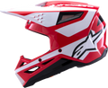 ALPINESTARS SM3 Heat Helmet - Red/White/Black