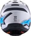 ALPINESTARS SM3 Heat Helmet - Silver/Blue/Black