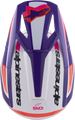 ALPINESTARS SM3 Heat Helmet - White/Purple/Pink