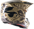 ALPINESTARS S-M5 Helmet - Mineral Dark Brown/Kangaroo