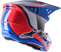 ALPINESTARS S-M5 Sail Helmet - Wht/Diva Pnk/Enamel Blu