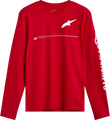 ALPINESTARS Committed LS Tee - Red