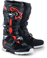 ALPINESTARS Tech 7 Enduro Drystar Boot - Black/Red Fluo/White 