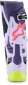 ALPINESTARS Tech 10 Supervented Boots - Purp/Ylw Fluo/Diva Pink 