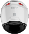 SENA Phantom Full Face Helmet - Glossy White