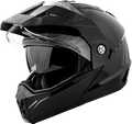 GMAX MD-74 Solid Helmets - Gloss Black
