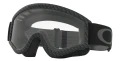 OAKLEY L-Frame MX Goggles - Clear Lenses,  Carbon Fiber Strap