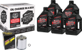 MAXIMA V-TWIN Syn Oil Change Kit M8 - Chrome Filter