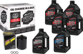 MAXIMA V-Twin Syn Change Kit TC - Black Filter
