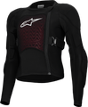 ALPINESTARS BIONIC PLASMA LT YTH PROTC JKT BLACK/WHITE