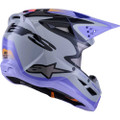 ALPINESTARS JETTSON SM3 HELMET GRY/PURP/BLK GLOSSY
