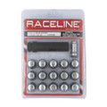 RACELINE 16PK 1/2 X 20 SPLINE CR CS PACK W/ KEY