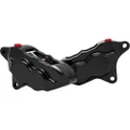 HAWG HALTERS INC 4 PIST FRONT DUAL CALIPER KIT BLACK W/ 11.8" ROTOR FKDDAB5018