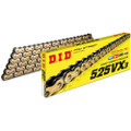 D.I.D CHAIN 525VX3 114L GOLD/BLACK 525VX3G114FB