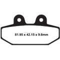LYNDALL BRAKES BRAKE PAD Z+ REAR `18-24 SOTFAIL 7283-Z