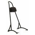 BURLY BRAND TALL SISSY BAR W/ PAD BLACK DYNA 06-17 B13-1505B