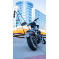 BURLY BRAND STUPID TALL SISSY BAR W/BAR BLACK XL 04-22 B13-1507B