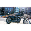BURLY BRAND STUPID TALL SISSY BAR W/BAR BLACK XL 94-03 B13-1508B