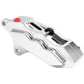 HAWG HALTERS INC 6 PIST DIFF FRONT CALIPER L/H CHROME 00-UP W/ 11.5" ROTOR LHSCC6001