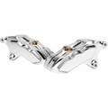 HAWG HALTERS INC 6 PIST FRONT DUAL CALIPER KIT CHROME FOR 11.8" ROTOR FKDDCC6018D