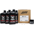 KLOTZ INDIAN THUNDERSTROKE 20W-40 SYNTHETIC OIL CHANGE KIT