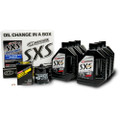MAXIMA SXS OIL QUICK CHANGE KIT 5W50 WITH BLACK OIL FILTER 90-229013