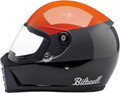 BILTWELL Lane Splitter Podium Helmet - Orange/Gray/Black
