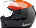 BILTWELL Lane Splitter Podium Helmet - Orange/Gray/Black