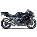 YOSHIMURA EXHAUST RACE R-77 SLIP-ON SS-SS-CF DUAL 1414020520