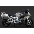 YOSHIMURA EXHAUST SIGNATURE R-77 SLIP-ON SS-CF-CF DUAL 13150E0220