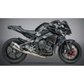 YOSHIMURA EXHAUST RACE ALPHA-T 3QTR SLIP-ON SS-SS-CF WORKS 13100CP520