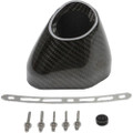 YOSHIMURA END CAP KIT RIGHT SIDE R77 RH CF SLASH-CUT YM7-CFR-K
