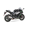 YOSHIMURA EXHAUST STREET ALPHA SLIP-ON SS/SS KAW 14161BP520