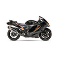 YOSHIMURA EXHAUST RACE R77 SLIP-ON SS/CF SUZ 1121120520